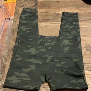 Spanx camo leggings